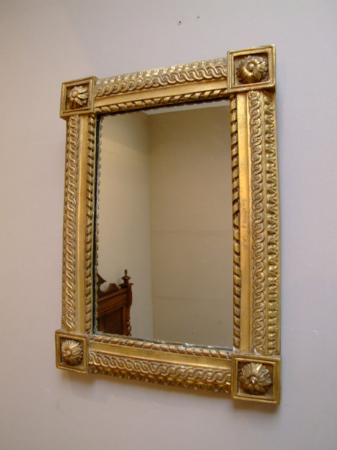 small french gilded mirror